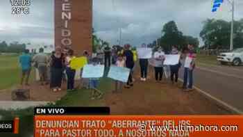 Familiares de pacientes de IPS Acahay protestan por maltratos y contra privilegios - ÚltimaHora.com
