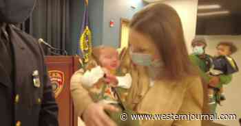 Watch: Mom and Baby Get Reunited with Paramedic Who Made Stunning Emergency Delivery