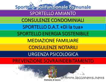 LECCO/CONSULENZE GRATUITE: CALENDARIO DELLO SPORTELLO - Lecconews