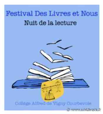 Des livres et nous / Nuits de la lecture chez Alfred de Vigny Collège Alfred de Vigny Courbevoie - Unidivers