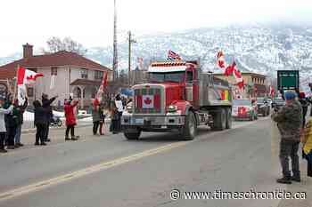 Okanagan version of 'freedom convoy' rolls through Oliver, Osoyoos - Oliver Chronicle