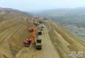 Bau der Automobilstraße Talysch-Tapgaragoyunlu-Gaschalti ist im vollen Gang - AZERTAC