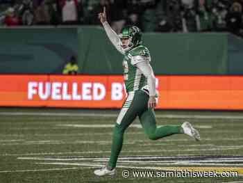 Lauther re-signs with Roughriders | Sarnia & Lambton County This Week - Sarnia and Lambton County This Week