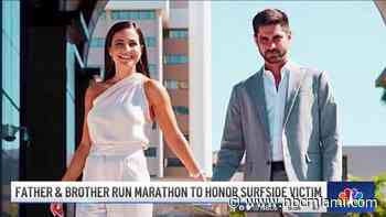 Father & Brother Run Marathon to Honor Surfside Victim - NBC 6 South Florida