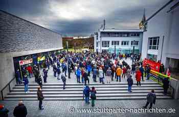 Kundgebung in Kernen - Corona mobilisiert beide Seiten - Stuttgarter Nachrichten