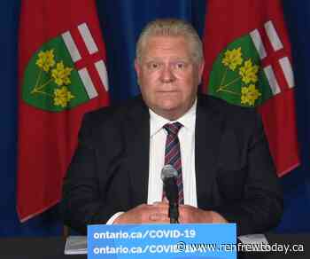 COVID-19 restrictions in Ontario begin to ease - renfrewtoday.ca