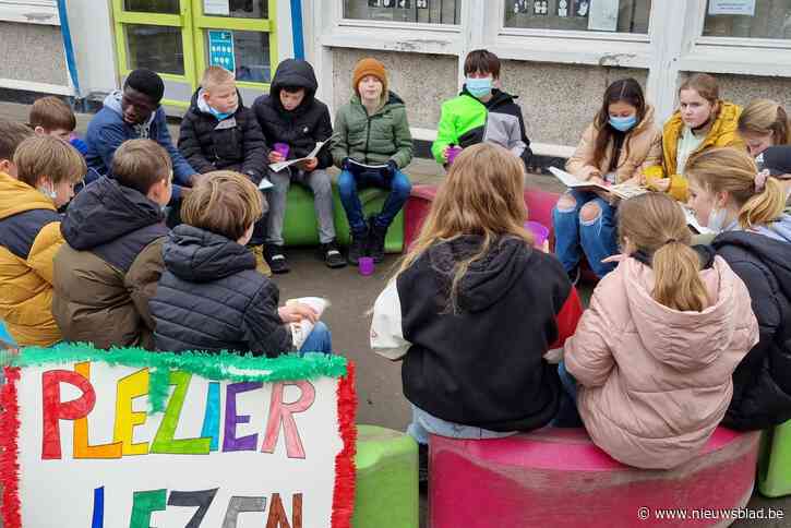 GO!-basisschool De Regenboog stimuleert lezen met plezierlezen
