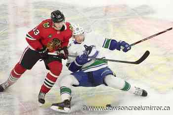 Halak, Boeser help Canucks top Blackhawks 3-1 - Dawson Creek Mirror