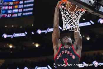 Raptors end Hawks' 7-game win streak behind Trent, Siakam - Squamish Chief