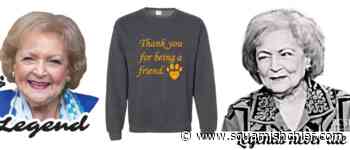 B.C. SPCA releases five shirts honouring Betty White - Squamish Chief