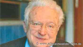 Klaus Melber aus Nagold: Nachruf: Seine Leidenschaft war die Musik