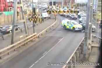 Traffic delays as crash closes Blackwall Tunnel in Greenwich