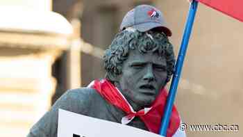 Anger over defacement of Terry Fox statue a reminder of his 'unique' legacy