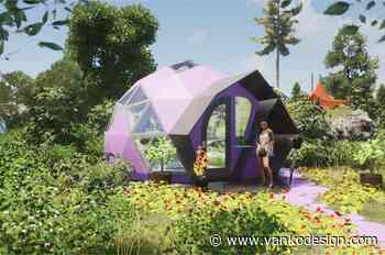 These geodesic domes built from bioceramics are a form of regenerative architecture - Yanko Design