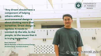 Grad student discovers kuleana through architecture | University of Hawaiʻi System News - UH System Current News
