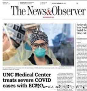 UNC Medical Center treats severe COVID cases with ECMO | Newsroom - UNC Health and UNC School of Medicine