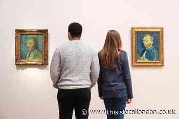 Vincent van Gogh self-portraits shown together for first time  in London exhibition