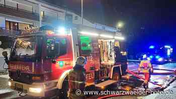 Küchenbrand in Dobel: Schneidebrett auf Herd löst Feuerwehreinsatz aus