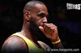 Nick Wright: The Lakers have bigger problems than LeBron James’ swollen knee I FIRST THINGS FIRST