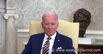 Look at the Bad Look on Biden's Face When WH Staffers Rush Reporters Out of the Room When Questions Start