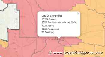 73rd COVID-19 related death reported in City of Lethbridge - My Lethbridge Now