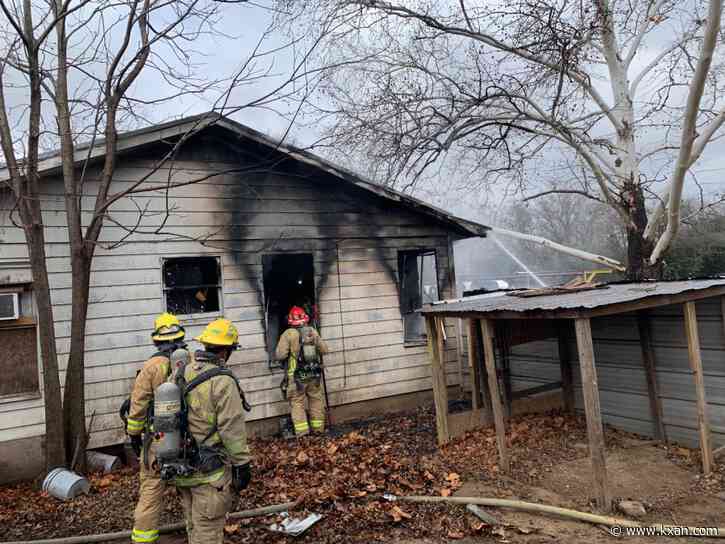 Southeast Austin home connected to business burns Tuesday