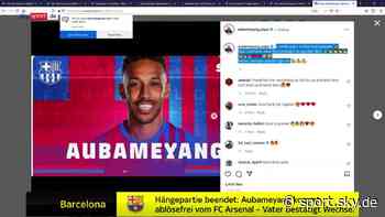 FC Barcelona Video: Braca verpflichtet Pierre-Emerick Aubameyang vom FC Arsenal - Sky Sport