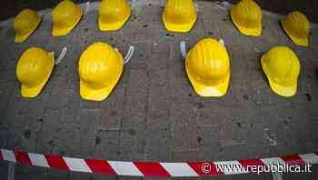 Morti sul lavoro, tre vittime in poche ore in Italia. A Sora vola una lastra e colpisce un operaio alla testa - La Repubblica