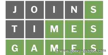 Popular Wordle game acquired by the New York Times