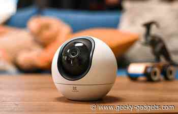 EZVIZ indoor smart AI 2K security camera detects motion and more