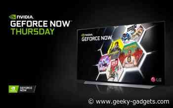 GeForce Now gaming streaming service lands on LG TVs