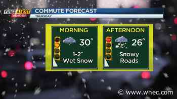 Red Alert: Steady snow Thursday into Friday