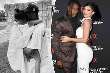 Kylie Jenner cuddles Travis Scott in birthday tribute to daughter Stormi - Page Six
