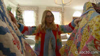 Quilt Queen transforms vintage quilts into wearable art.