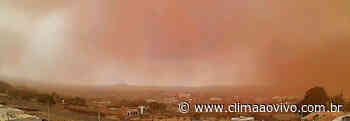 Nuvem de poeira encobre Morro Agudo/SP, veja as imagens incríveis - Clima ao Vivo - Clima ao Vivo