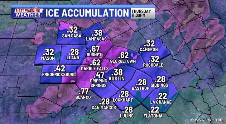 Significant ice storm coming: Timing, ice totals, and impacts