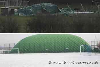 Storm Malik damages Bolton Wanderers training dome and theatre - The Bolton News