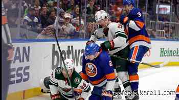 Wild continue torrid play, top Islanders 4-3
