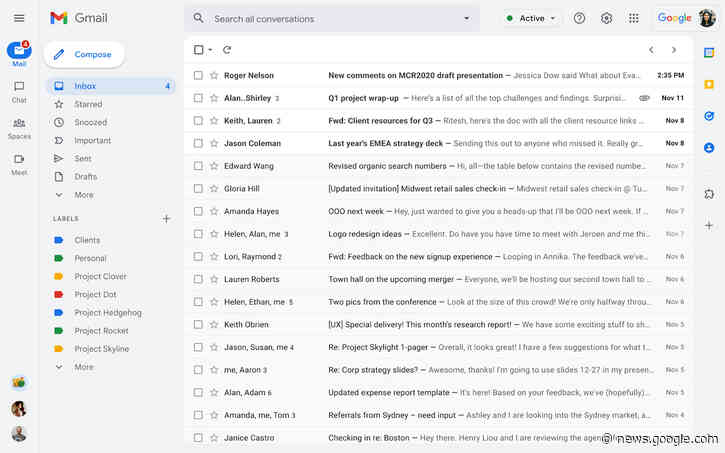 Gmail's new 'integrated view' is coming to Workspace users February 8th - Engadget