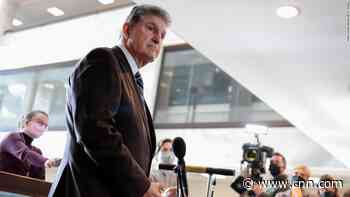 Manchin says Build Back Better is 'dead'