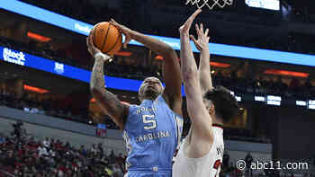 UNC survives frantic OT ending to beat Louisville 90-83