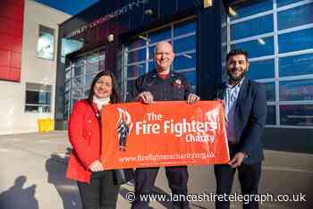 EG Group supporting The Fire Fighters Charity after Lancashire serviceman's eureka moment