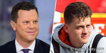 Willie Geist could be Bengals QB Joe Burrow's twin and shared a photo to prove it