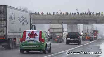 Trucker convoy rolls through Northumberland and Belleville - Toronto Star
