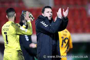 Cambridge United boss Mark Bonner's verdict on Bolton Wanderers defeat