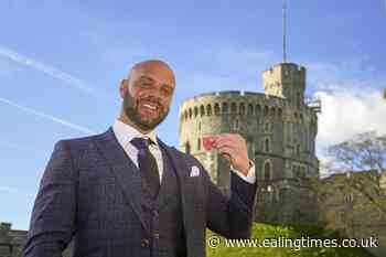Personal trainer collects MBE after walking to Windsor from Middlesbrough - Ealing Times