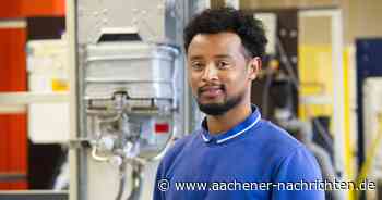 Teame Haile aus Eritrea: Den Gesellenbrief hat er in der Tasche