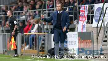 Dagenham & Redbridge 'not worried' about Chesterfield trip says McMahon - Barking and Dagenham Post