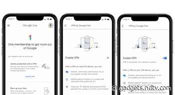 Google One Brings VPN to iOS for Users With Premium Plans, Adds New Features for Android