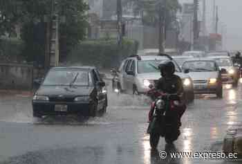 Samborondón, Colimes, El Empalme y Palestina, en riesgo de inundaciones la tarde de este lunes por lluvias muy intensas - expreso.ec